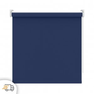 Transparant kort Identiteit Blauwe rolgordijnen - ilumio raamdecoratie