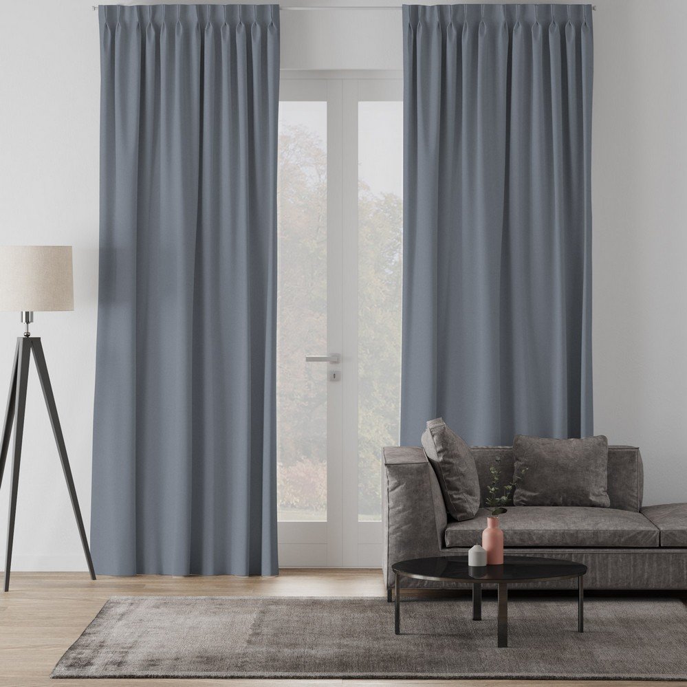 grijs blauw dim-out - ilumio raamdecoratie