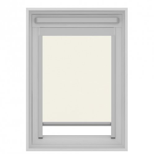 Pastoor vreemd Dakloos Dakraam rolgordijn lichtdoorlatend wit reflecterend GGL 410 - ilumio  raamdecoratie
